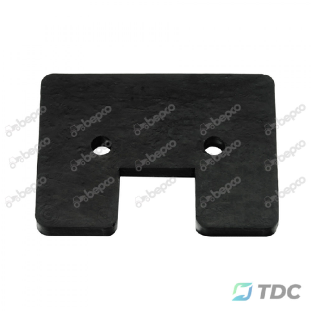 RUBBER PADDLE L 110x80x11 - DEPTH FOR CHAIN 35x30 MM