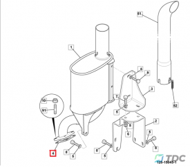 Išmetimo bakelio tarpinė