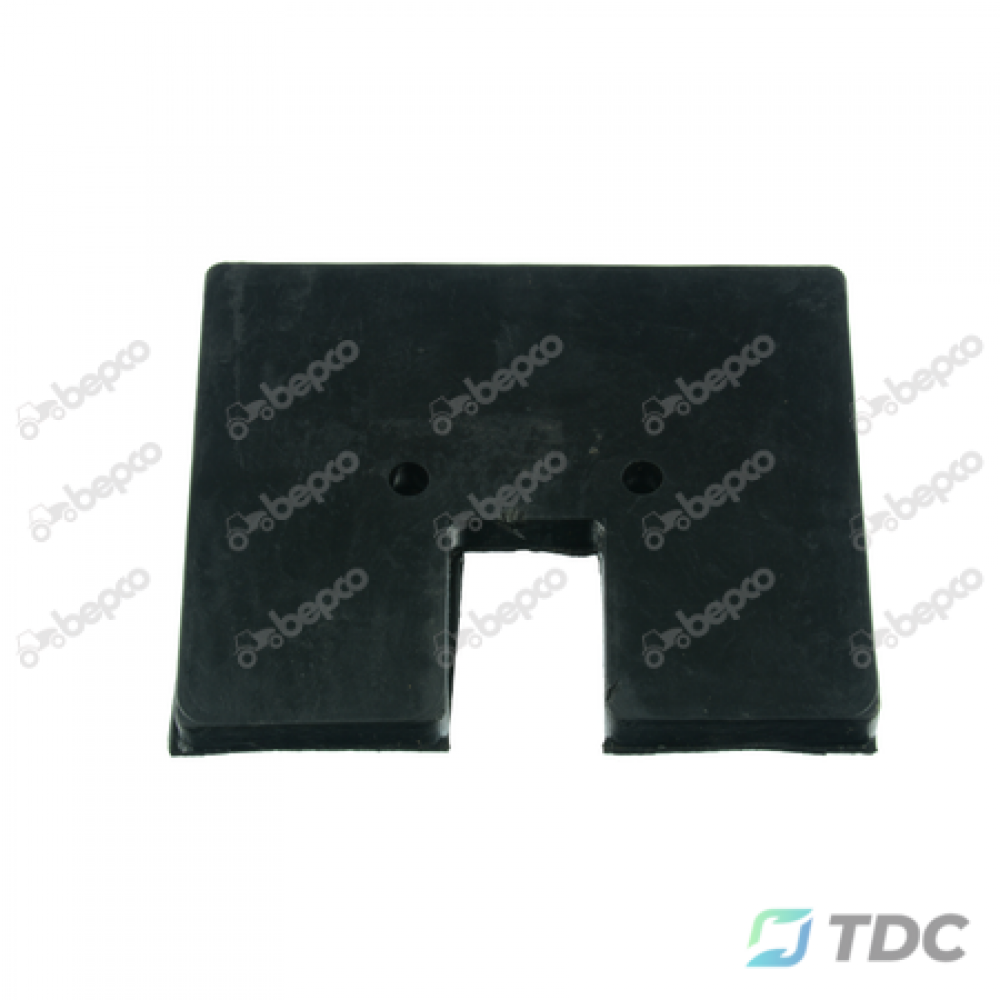RUBBER PADDLE L 154x122x14 mm - DEPTH FOR CHAIN 35x51 mm