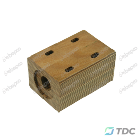 WOOD BEARING � 28 mm - 90x130x70 mm