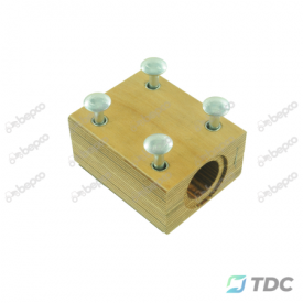 WOOD BEARING � 40 MM - 100x124 MM