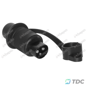 Kištukas 3 kontaktų 12/24 V