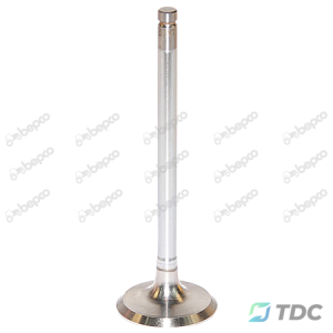 Išmetimo vožtuvas Ø 37 X 8 MM - L 133 MM - 45°