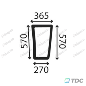 Apatinis K.P stiklas