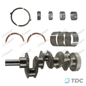 Alkūninis velenas su indėklais