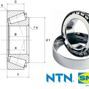 Vienaeilis-ritininis guolis 15x35x11.75