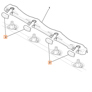 Kuro purkštuko laikiklis