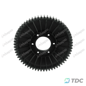 Plastikinis krumpliaratis Z=61 - Ø 101 X 106/383 MM