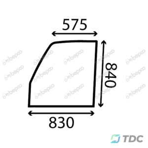 Durų viršutinis stiklas