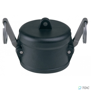 Camlock jungtis, DC tipas – 2" dangtelis (polipropilenas)