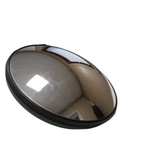 Veidrodis apvalus šildomas