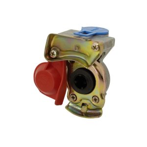 Greita jungtis raudona M22 su vožtuvu