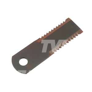 Smulkintuvo peilis 173 x 50 x 4 mm - Ø 18.1 mm - dantytas